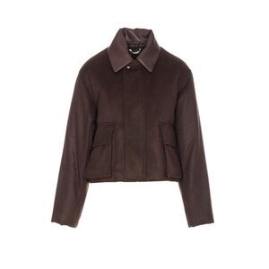 Auralee Women Baby Camel Short Blouson